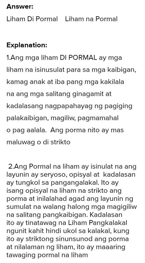 ano ang liham kahilingan